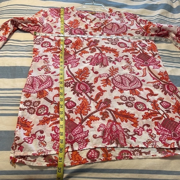 SOLD ON EBAY Roberta Roller Rabbit Amanda Kurta Orange size Medium - Picture 7 of 7